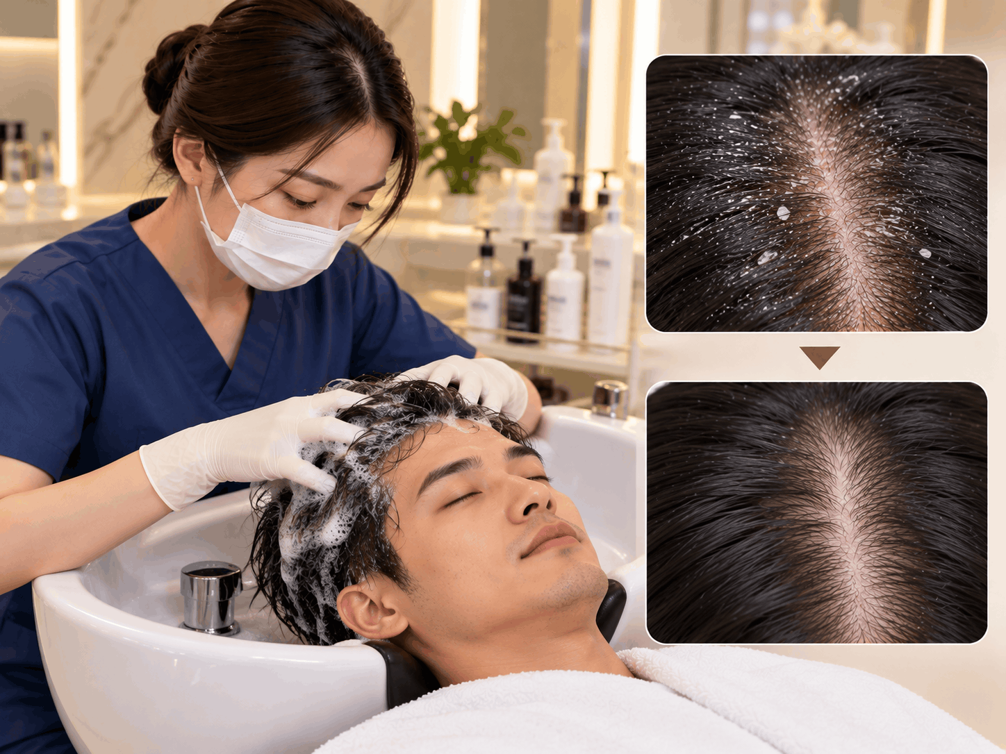 Điều trị nấm gàu